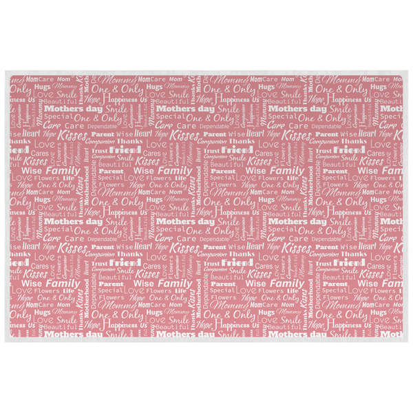 Mother's Day Personalized Placemat (Back)