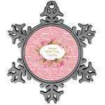 Mother's Day Vintage Snowflake Ornament