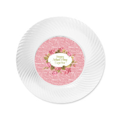 Mother's Day Plastic Party Appetizer & Dessert Plates - 6"