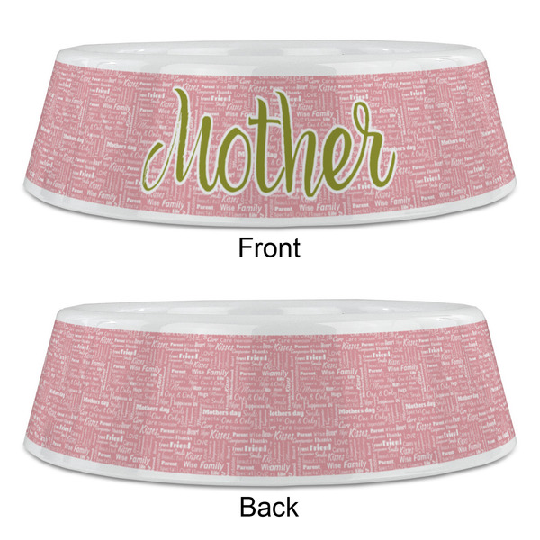 Mother's Day Plastic Pet Bowls - Large - APPROVAL