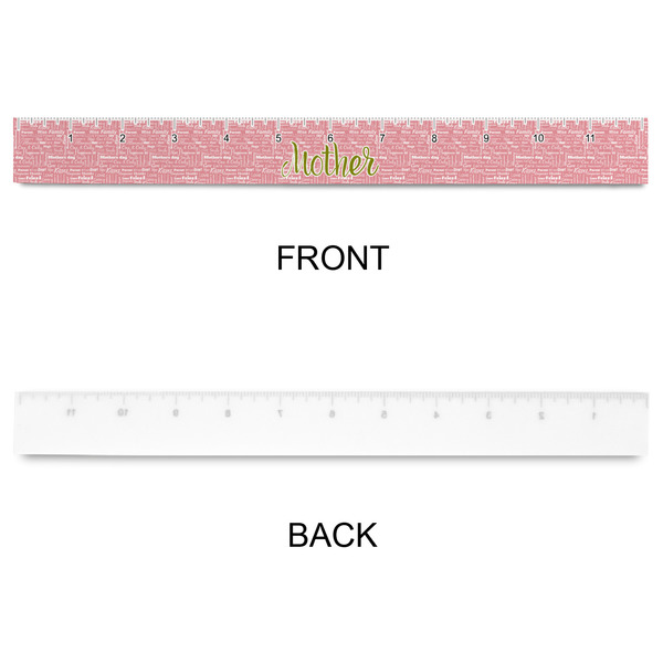 Mother's Day Plastic Ruler - 12" - APPROVAL