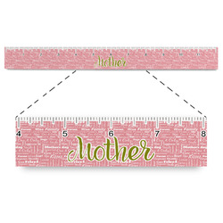 Mother's Day Plastic Ruler - 12"