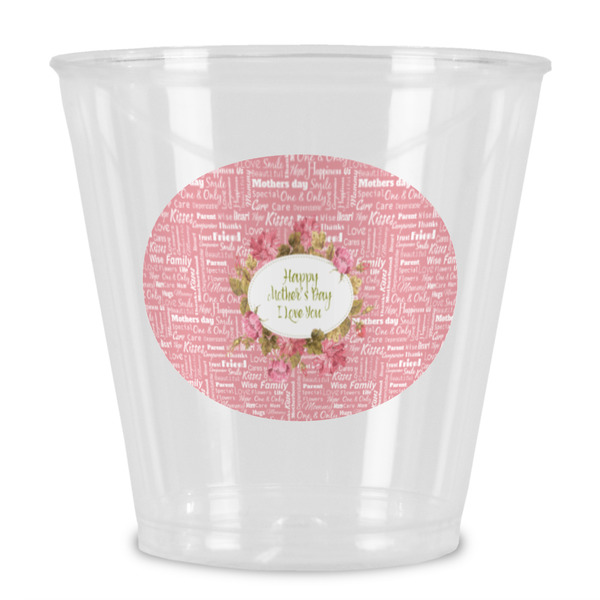 Custom Mother's Day Plastic Shot Glass