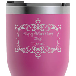 Mother's Day RTIC Tumbler - Magenta - Laser Engraved - Single-Sided