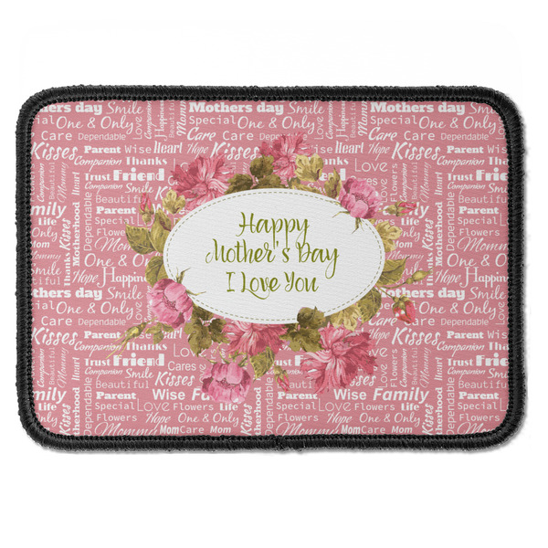 Custom Mother's Day Iron On Rectangle Patch