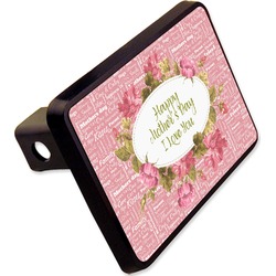 Mother's Day Rectangular Trailer Hitch Cover - 2"