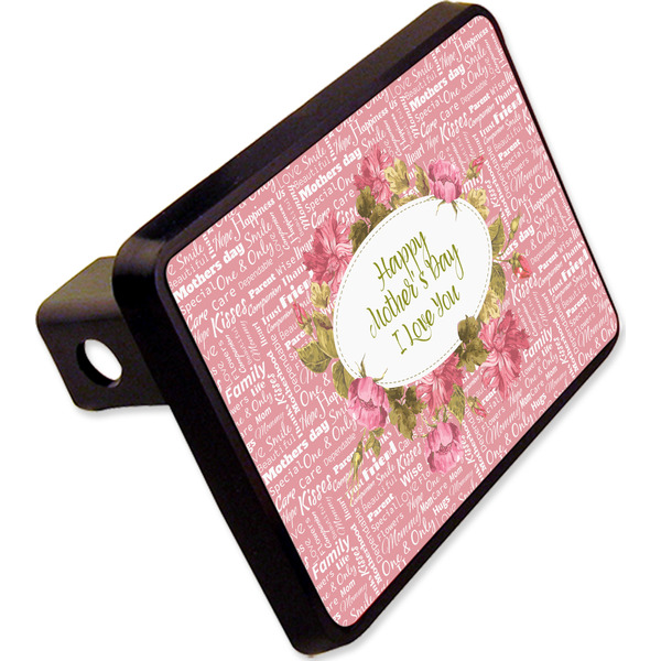 Custom Mother's Day Rectangular Trailer Hitch Cover - 2"