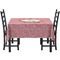 Mother's Day Rectangular Tablecloths - Side View