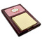 Mother's Day Red Mahogany Sticky Note Holder - Angle