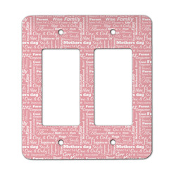 Mother's Day Rocker Style Light Switch Cover - Two Switch