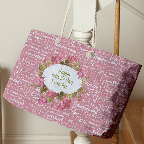 Mother's Day Large Rope Tote - Life Style