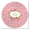 Mother's Day Round Area Rug - Size