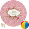 Mother's Day Round Beach Towel