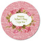 Mother's Day Round Fridge Magnet - FRONT