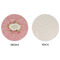 Mother's Day Round Linen Placemats - APPROVAL (single sided)
