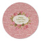 Mother's Day Round Linen Placemats - FRONT (Double Sided)