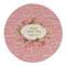 Mother's Day Round Linen Placemats - FRONT (Single Sided)