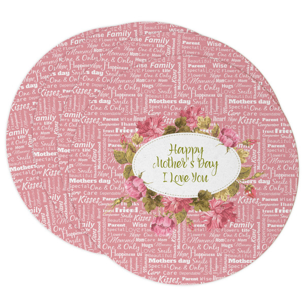 Custom Mother's Day Round Paper Coasters
