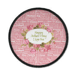 Mother's Day Iron On Round Patch