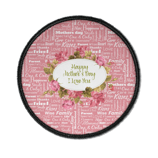 Custom Mother's Day Iron On Round Patch