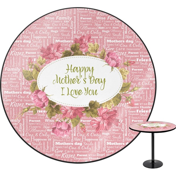 Custom Mother's Day Round Table - 24"