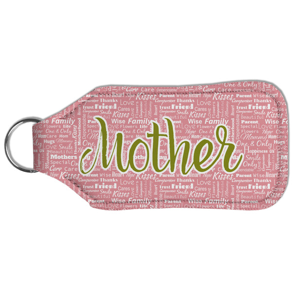 Mother's Day Sanitizer Holder Keychain - Large (Back)