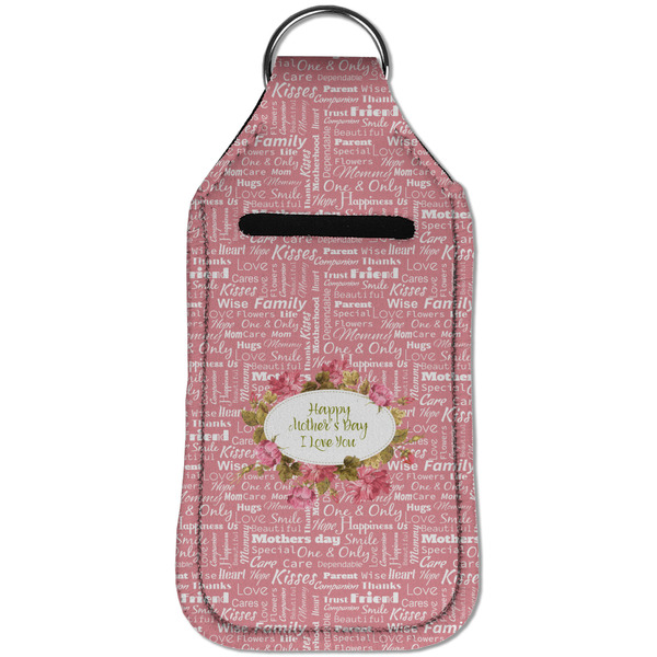 Mother's Day Sanitizer Holder Keychain - Large (Front)