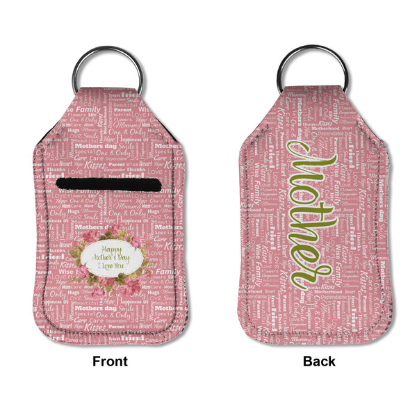 Mother's Day Sanitizer Holder Keychain - Small APPROVAL (Flat)