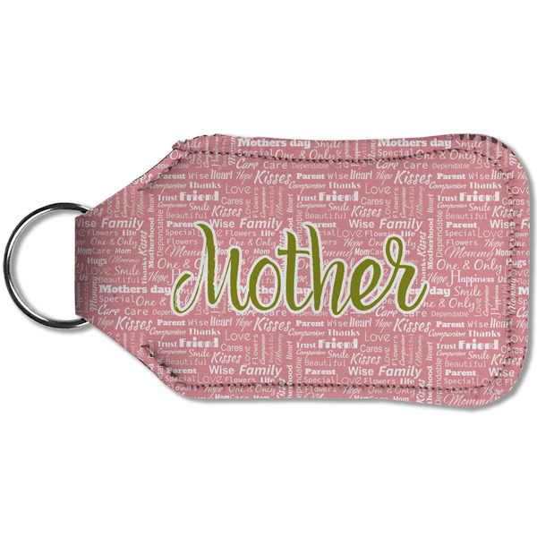 Mother's Day Sanitizer Holder Keychain - Small (Back)