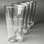 Mother's Day Pint Glasses - Engraved (Set of 4)