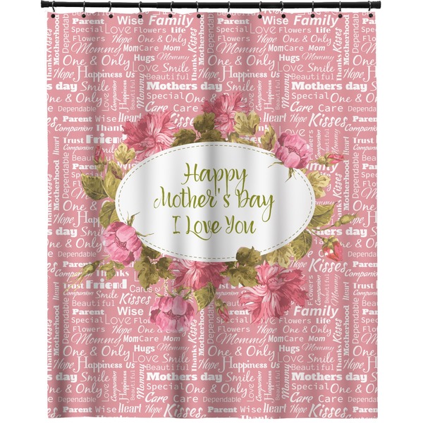 Custom Mother's Day Extra Long Shower Curtain - 70"x84"