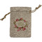 Mother's Day Small Burlap Gift Bag - Front