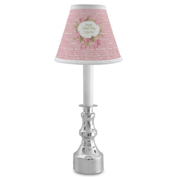 Mother's Day Small Chandelier Lamp - LIFESTYLE (on candle stick)