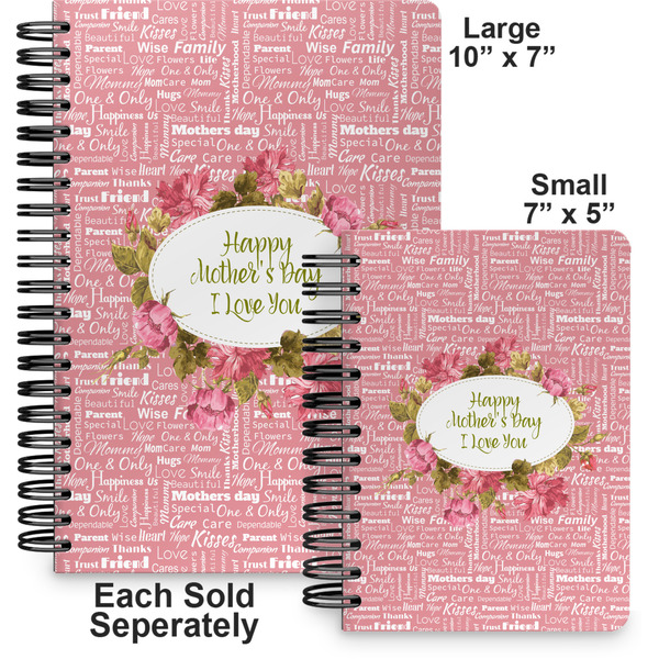 Mother's Day Spiral Journal - Comparison