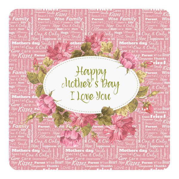 Custom Mother's Day Square Decal - XLarge