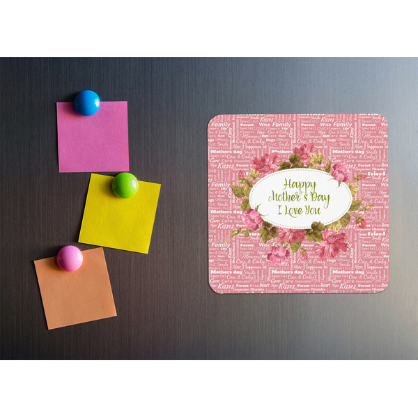Mother's Day Square Fridge Magnet - LIFESTYLE
