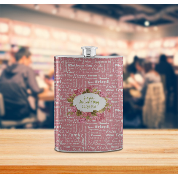 Mother's Day Stainless Steel Flask - LIFESTYLE 2