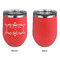 Mother's Day Stainless Wine Tumblers - Coral - Single Sided - Approval