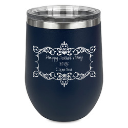 Mother's Day Stemless Wine Tumbler - 5 Color Choices - Stainless Steel 