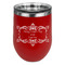 Mother's Day Stainless Wine Tumblers - Red - Single Sided - Front
