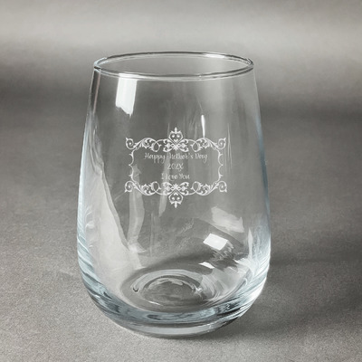 Mother's Day Stemless Wine Glass - Engraved