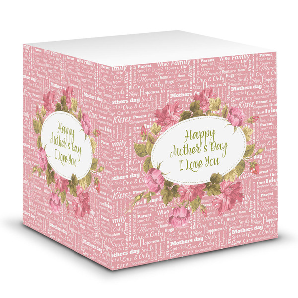 Custom Mother's Day Sticky Note Cube