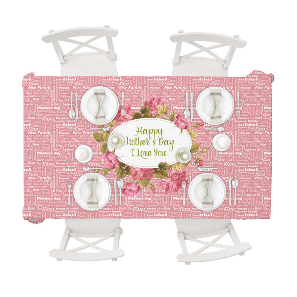 Mother's Day Tablecloths (58"x102") - TOP VIEW