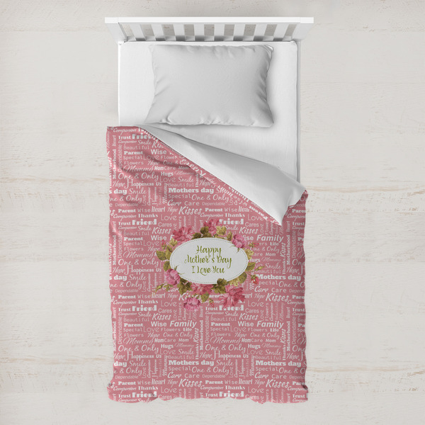 Custom Mother's Day Toddler Duvet Cover