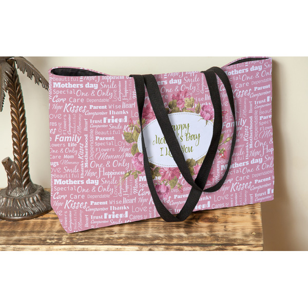 Mother's Day Tote w/Black Handles - Lifestyle View