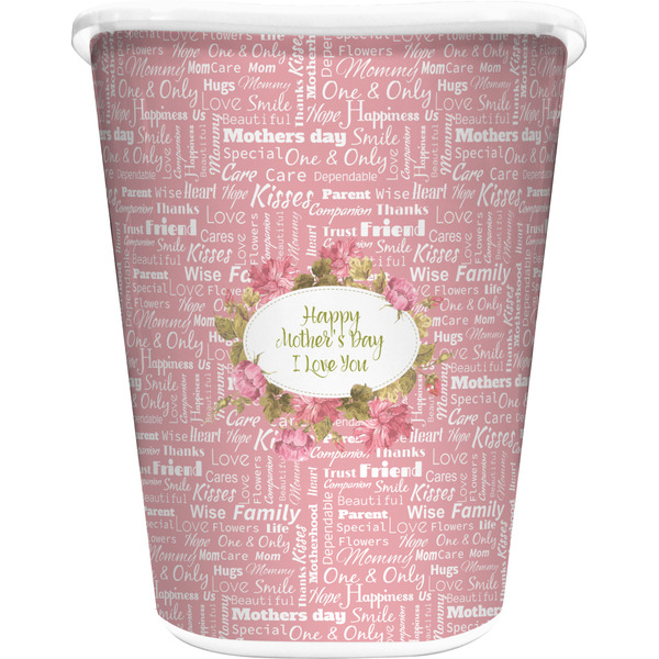 Custom Mother's Day Waste Basket