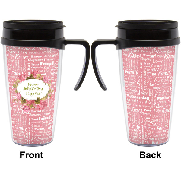Mother's Day Travel Mug with Black Handle - Approval
