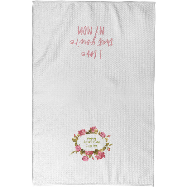 Mother's Day Waffle Towel - Partial Print - Approval Image