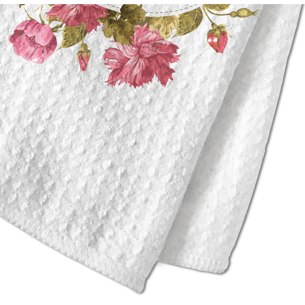 Mother's Day Waffle Weave Towel - Closeup of Material Image