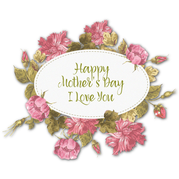Custom Mother's Day Graphic Decal - Large